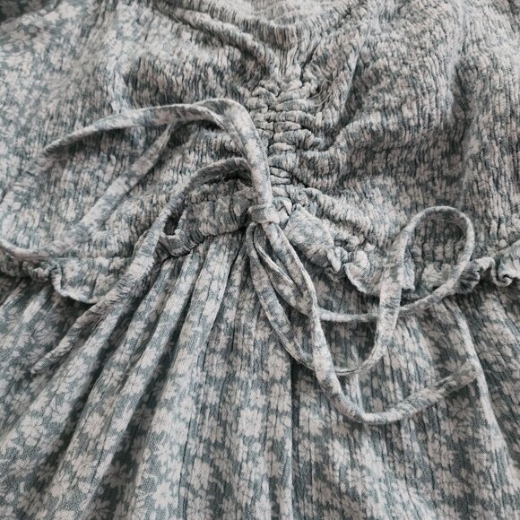 143 Story by Line Up Flowy Tie Blouse - Picture 3 of 10